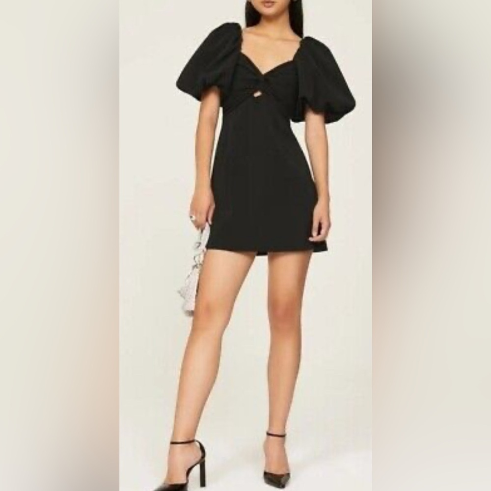 Toccin black mini dress